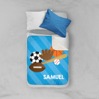 Sports fan Sherpa Blanket