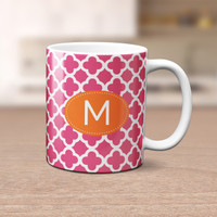 Quatrefoil Beauty Ceramic Mug