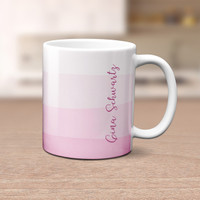 Watercolor Waves Ceramic Mug