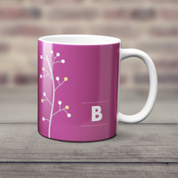 Modern Thin Tree Ceramic Mug