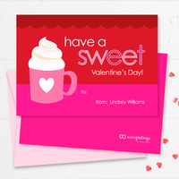 Cute and Fun School Valentine Cards | A Cup Of Sweetness