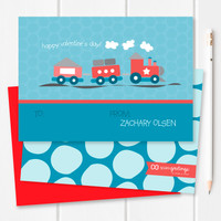 Valentine Cards For School | The Train Of Love