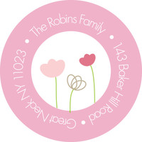 Cute Garden Christian Address Labels