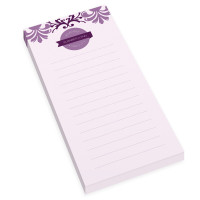 Purple Mood Personalized List Pad