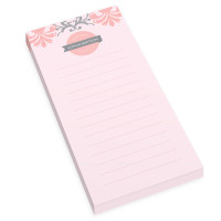 Pink Mood Personalized List Pad