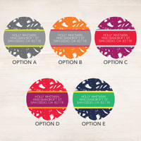 Urban Graffiti Label Set