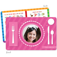 My own girl table set scallop pink