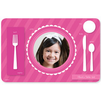 My own girl table set scallop pink
