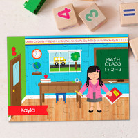 Learning time personalized puzzles