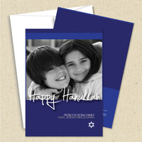 Front and back (optional) with white envelope