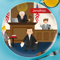 Legally Correct Boy Kids Plate