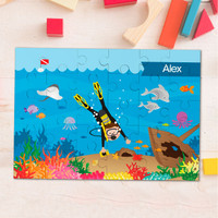 Under the Sea Boy Personalized Puzzles