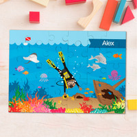 Under the Sea Boy Personalized Puzzles
