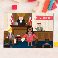 Legally Correct Girl Personalized Puzzles
