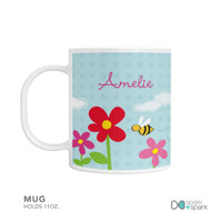 Spring Flowers Kids Plates