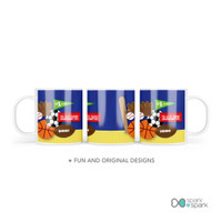 My Love For Sports Kids Plates