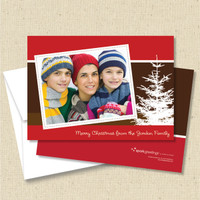 Front and back (optional) with white envelopes