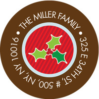 Feliz Navidad Christmas Address Labels