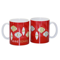 Modern Xmas Ornaments Ceramic Mug