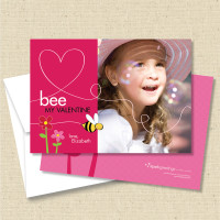 Bee My Valentine Valentines Day Cards