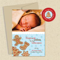 Shown with light kraft envelope and matching return address label
