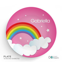 Dreamy Rainbow Kids Plates