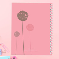 Heart Blossoms Kids Notebook