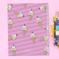Yummy Ice Cream Kids Notebook