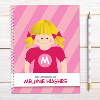 Super Girl Kids Notebook