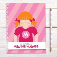 Super Girl Kids Notebook