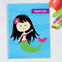 Cute Mermaid Kids Notebook