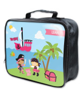 Yo Ho Pirate Girl Soft Lunch Bag