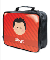 Just Like Me Boy Red Soft Lunch Bag