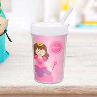 Cute Princess Personalized Kids Cups