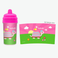 Turtle and Happy Bird Sippy Cup