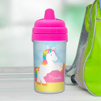 Cute Rainbow Pony Sippy Cup for 1 year old