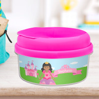 Sweet Little Princess African American Snack Bowls For Kids