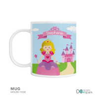 Sweet Little Princess Kids Plate