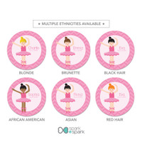 Sweet Ballerina Kids Plates