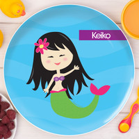 Cute Mermaid Kids Plates
