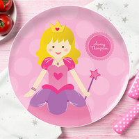 Cute Princess Kids Plates