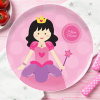 Cute Princess Kids Plates