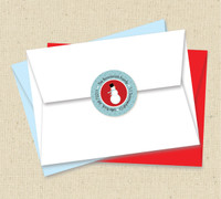 Cute Snowman Christmas Address Labels