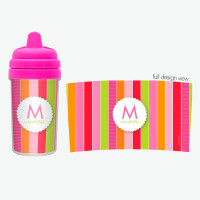Bold & Fun Stripes Spill Proof Sippy Cup