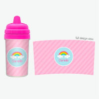 A Rainbow in the Sky Sippy Cup for Toddlers