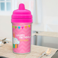 Bday Girl Customized Toddler Sippy Cups