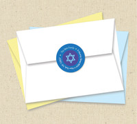 Collage Of Stars Address Label