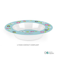 Preppy Flowers Blue Bowl