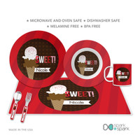 Sweet & Yummy Red Kids Bowl