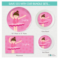 Love For Ballet Kids Placemat